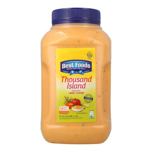BEST FOOD THOUSAND ISLAND DRESSING 2.5KG