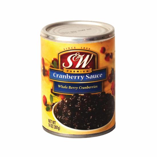 (PRE-ORDER) S&W WHOLE CRANBERRY SAUCE 397G