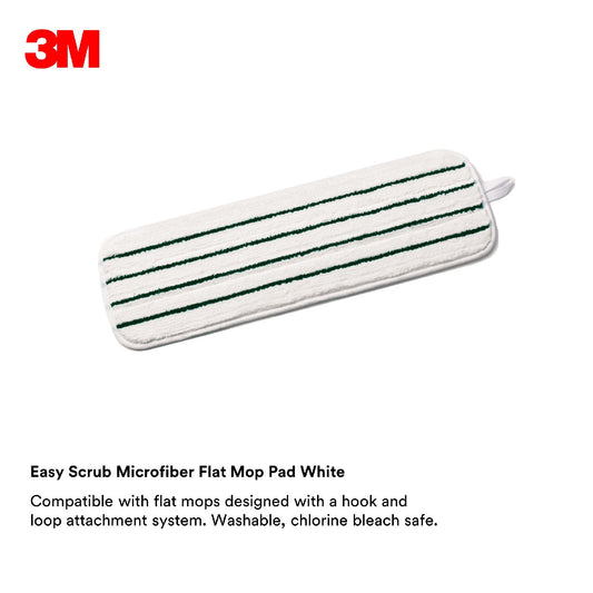 3M EASY SCRUB FLAT MOP PAD 18" #55594