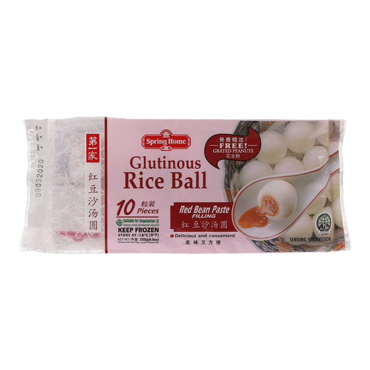 SPRING HOME RED BEAN GLUTINOUS RICE BALL (10'S) 250G